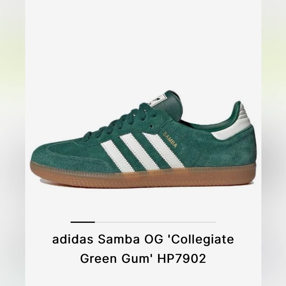 adidas Samba OG Collegiate Green Sneakers